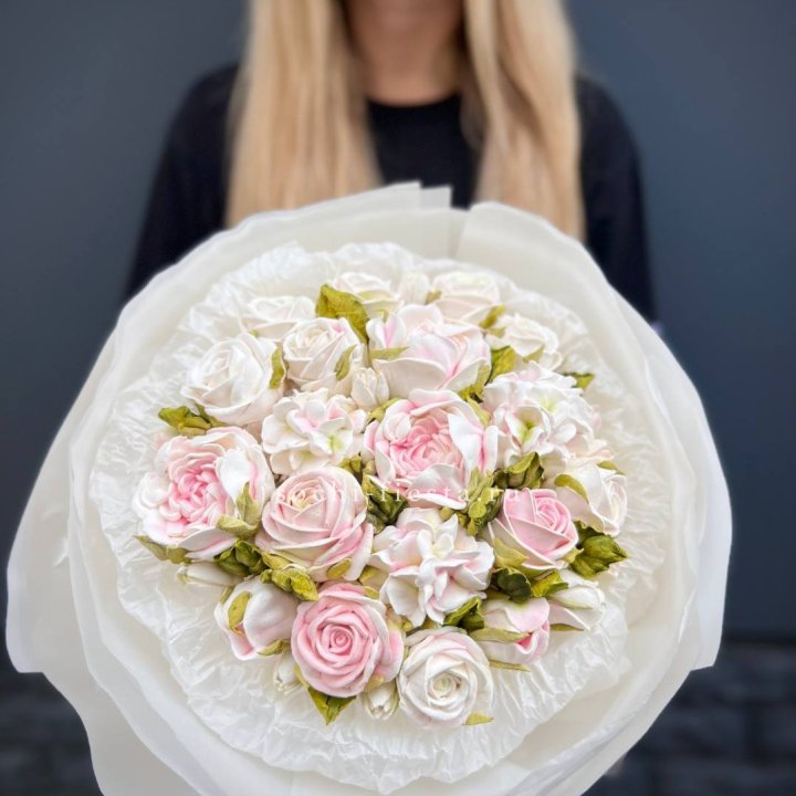 Сладкий букет из ЗЕФИРА нежный в Старом Осколе